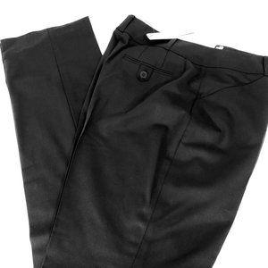 Ellen Tracy Pants Modern Straight Leg Black Size 8